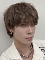 ソラ 広尾店(SORA) ミルクティーベージュ/メンズ/ブリーチカラー/ケアブリーチ