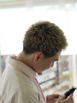 にもう スパイキーボウズ/ハイトーン/スパイキーショート