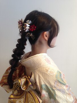 Folklore【フォークロア】翠町支店 《髪質改善サロン》 ゆるふわ編みおろしヘアセット