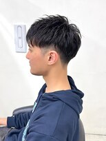 バーバー タカバタ 福井(Barber TAKABATA)&nbsp;メンズ王道ショート/ニュアンスパーマ/刈り上げセンターパート