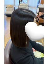 ヘアーメイク スロー(Hair make Slow)&nbsp;オーガニックカラー／切りっぱなしボブ
