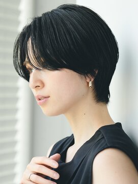 ソワネ 表参道(soigne) 表参道白髪ぼかしウルフショートボブベージュアッシュグレージュ