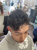 ヘアサロン ビッグベアー(hair salon Big Bear) セキンフェード ツーブロック スペインカール