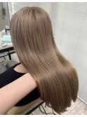 ブリーチダブルカラーミルクティーベージュ川越本川越