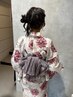夏祭り限定！着付けヘアセット6000円