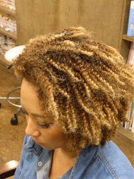 ミニバス(MiNiBASS) アフロ風スパイラル【超ハード仕上げ】