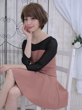 ラ ブレス あべのキューズ(LaBless) ☆ナチュラル王道☆潤いが煌めくショートボブ♪