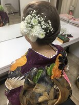 ヘアーアンドメイク トミー(Hair&Make Tommy)&nbsp;夜会巻き