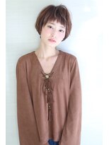 オーロ 緑地公園店(ORO)&nbsp;ふんわりイメチェンミルクティーショート