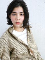 オーサム(AWESOME)&nbsp;《AWESOME》 切りっぱなし ◎ 黒髪 ニュアンスボブ