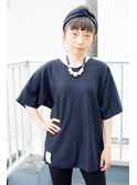 お気に入りのワンピースとレギンス。