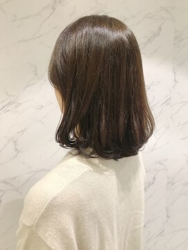 パティオン(PATIONN) ナチュラル前下がりボブ×オーガニックカラー【表参道青山原宿】