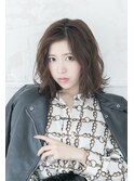 色っぽボブディ×ネイビーカラー