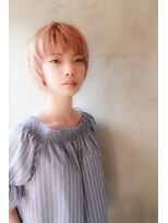 フィルドール(fild'or)&nbsp;～fild'or～個性派オススメ！ショートレイヤー×ミルキーピンク