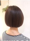 丸みショートボブ髪質改善 Neolive capu町田店
