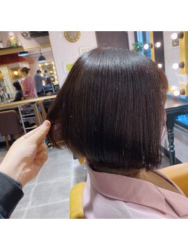 ロンド ルージュ 銀座店(Lond rouge) ナチュラルボブ　前下がりボブ