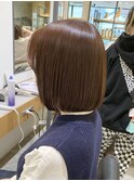 髪質改善ナチュラルボブ