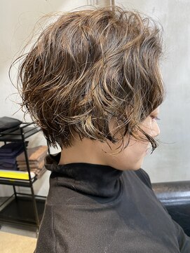 ソイ 下北沢(soi) 癖毛の可愛い外国人風ショートパーマ