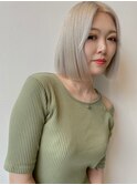 10代20代30代/ダブルカラー/ホワイトミルクティー/透明感カラー