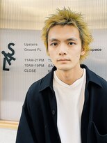 サル 代官山(SAL)&nbsp;【SAL】ハイトーンライムイエロー△ザクザクスパイキーショート