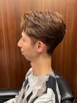 ヒロギンザ 御茶ノ水店(HIRO GINZA)&nbsp;ブラウンパート/アッシュ/パートスタイル/ツーブロック