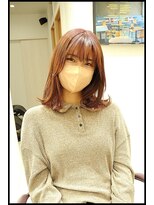 メタ(META) アプリエカラ―&パウダー混合ブリーチ剤後の再度アプリエカラ―