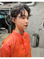 パプレ(PAPRE)&nbsp;ショートウルフ　パーマスタイル