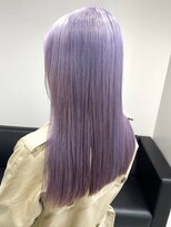 ベレーザ 渋谷(BELEZA)&nbsp;3699ニュアンスカラーホワイトラベンダーオン眉パープルブラック