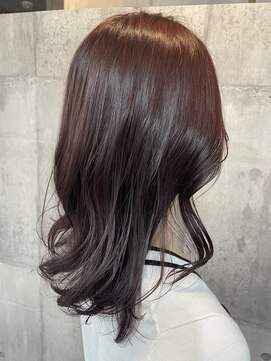 リティアンドビューティースタジオモッズシブヤ(LITTY&beauty studio M.O.D shibuya) #イルミナカラー#ピンクブラウン#ピンクカラー#ナチュラル