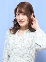 アイルビーヘア(I'll b hair)&nbsp;【下北沢＊I'll b hair＊】前髪と顔周りが可愛いミディアムヘア