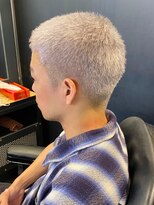 ビンゴ(BINGO)&nbsp;1205ニュアンスカラープラチナハイトーン刈り上げモテ髪ボウズ