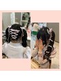 ヘアセットサロン ミント(Hair set salon MINT) レースアップ×ツインテール×三つ編み