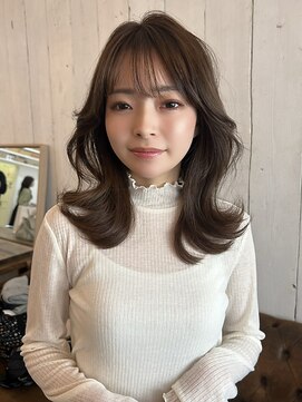 ディフィーノ 青山(DIFINO) 【DIFINO 青山】くびれレイヤーカット/韓国風