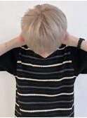 ☆メンズボブ ウルフ メンズロング レイヤーカット ワックスなし