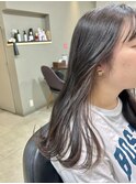 ブラウンベージュインナーカラー