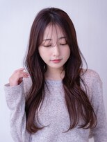 イルハバナ 渋谷(ill HAVANA) レイヤーカット 韓国ヘア 顔まわりレイヤー前髪 髪質改善