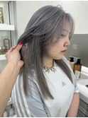 韓国/ハイトーンカラー/ワンホンヘア/レイヤーカット/髪質改善　