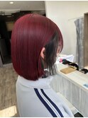 ミニボブ/インナーカラー