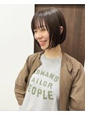 大人シンプルボブ