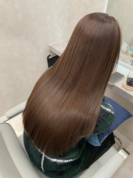 ロウ 札幌(ROW) 美髪髪質改善トリートメント/似合わせカット/フェミニンロング