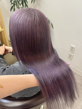 ラフ 原宿(L.a.a.g.f harajuku) 艶感ラベンダーカラー@原宿