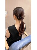 ☆*:.結婚式ヘアアレンジ.:*☆