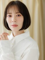 カバーヘア ブリス 北浦和(COVER HAIR bliss)&nbsp;似合わせカットシースルーバング前下がりボブZ北浦和30代40代