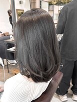 コート 表参道(Cote)&nbsp;グレージュカラー　艶髪　ミディアムレイヤー　ワンカール