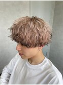 メンズハイトーン　エンドカラーデザインカラー
