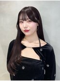 韓国ヘア ワンホンヘア くびれヘア レイヤーカット