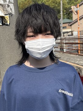 ヘアショップ ホップエム(HAIR SHOP HOP M) ウルフカット/メンズライク