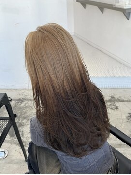 ゲーム 原宿店(GAME) ホワイトグレージュ/デジタルパーマ/チェリーブラウン/原宿