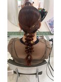 TAKAKOstyle☆タイトめ　編み下ろし　金箔