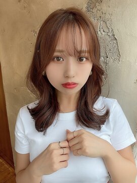 アフロート ルヴア(AFLOAT RUVUA) 20代30代大人かわいいセミロングヘア★ブラウン